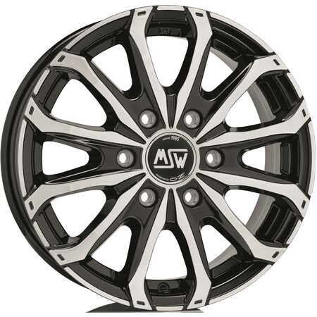 Janta aliaj MSW 48 VAN 6 HOLES GBFP 6.5x16 6x130 ET62 84