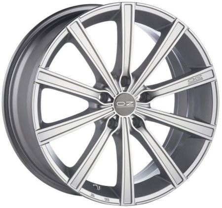 Janta aliaj OZ LOUNGE 10 Metal Silver Diamond Cut 8x18 5x120 ET34   