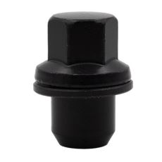 PIULITA HEX22 M14x1,5 (2 BUC.) PLAT NEGRU MAT + CAPAC INOX