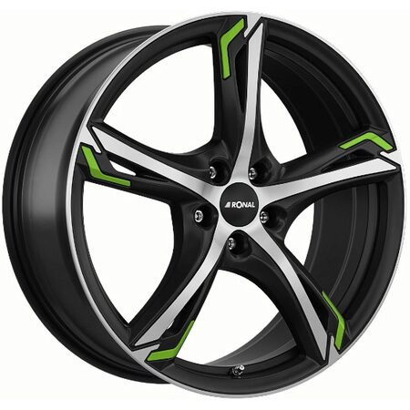 Janta aliaj RONAL R62 Green JBMFC 7.5x18 5x112 ET51 76
