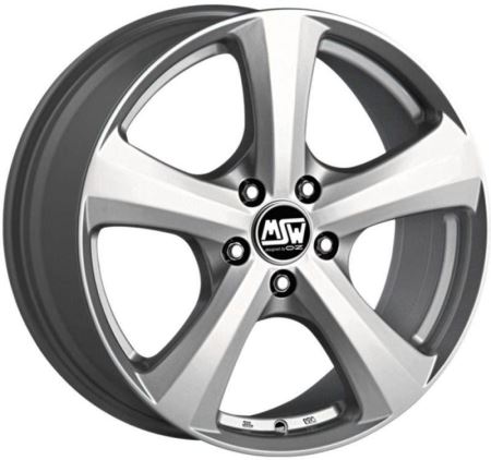 Janta aliaj MSW 19 W Full Silver 8x18 5x112 ET31