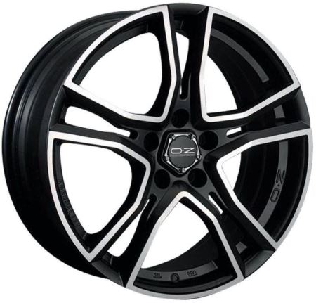Janta aliaj OZ ADRENALINA Matt Black Diamond Cut 8x18 5x100 ET35    
