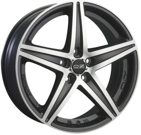 Janta aliaj OZ ENERGY Matt Black Diamond Cut 8x19 5x114,30 ET45    