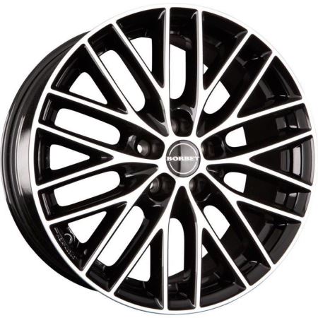 Janta aliaj BORBET BS5 Black Polished 8x18 5x105 ET38 56,6     