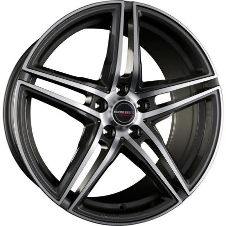 Janta aliaj BORBET XRT Graphite Polished 9.5x19 5x120 ET30 72,5     