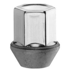 PIULITA HEX21 M14x1,5 CONIC 60° ALB ZINCAT + CAPAC INOX