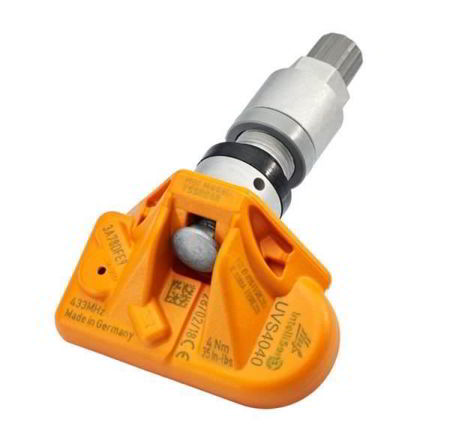 Senzor TPMS HUF (BHsens) UNIVERSAL PROGRAMABIL /valva reglabila metal silver