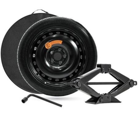 Kit roata rezerva dedicata otel 4x17 5x114,3 (125/80R17)