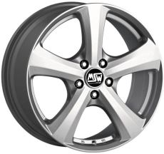 Janta aliaj MSW 19 Full Silver 6,5x15 4x108 ET26