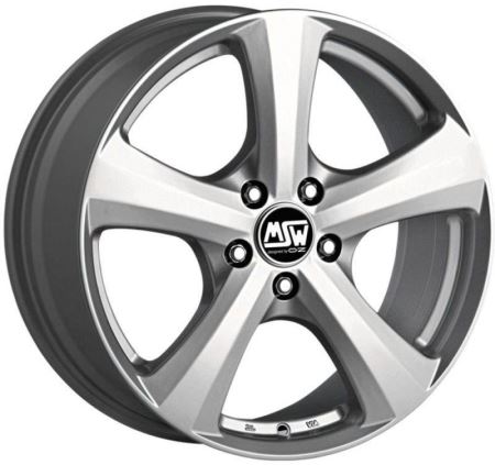 Janta aliaj MSW 19 Full Silver 6,5x15 4x108 ET26