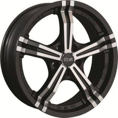 8x17 POWER MATT BLACK DC 5X112 ET48