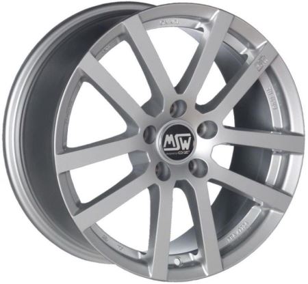 7x16 MSW 22 FULL SILVER 5x112 ET48 66,6