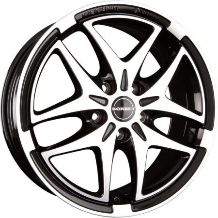 Janta aliaj BORBET XB Black Polished 7x17 5x112 ET54
