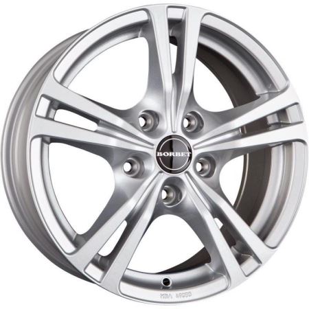 Janta aliaj BORBET XLB Crystal Silver 7x16 5x120 ET42 72,5     
