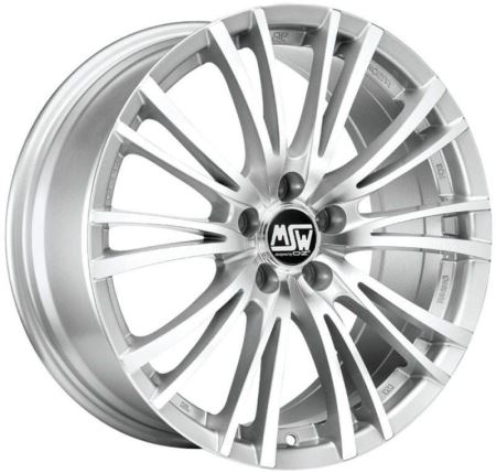 7X16 MSW 20 SILVER FP 5X100 ET35